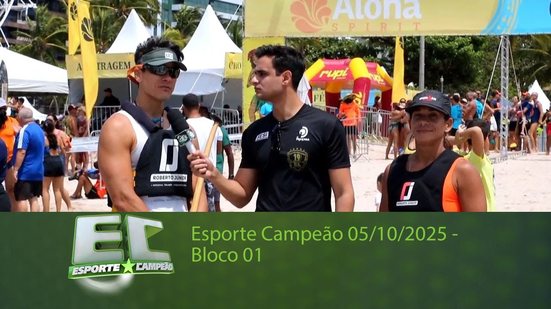 Esporte Campeão 05/10/2025 - Bloco 01