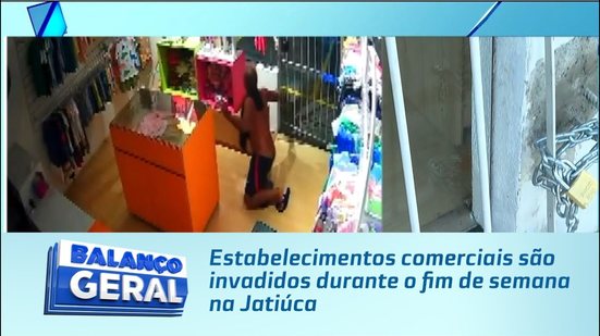 Estabelecimentos comerciais são invadidos durante o fim de semana na Jatiúca
