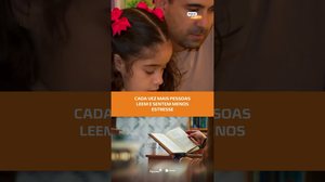 Menos estresse, mais leitura: hábito cresce entre brasileiros, veja no #FiqueAlerta