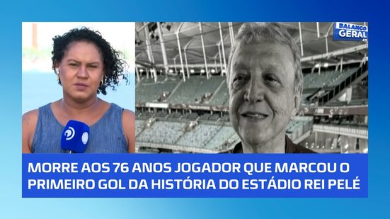 Morre aos 76 anos, jogador de futebol que fez o primeiro gol da história do estádio Rei Pelé