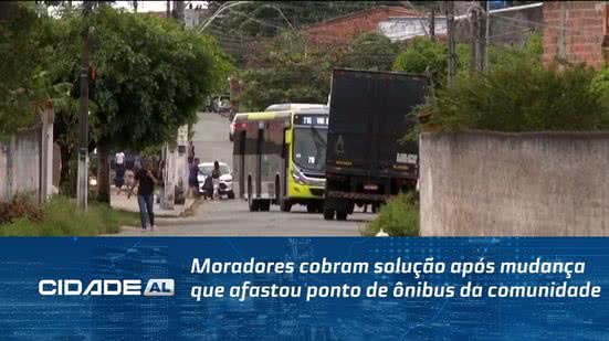 Moradores cobram solução após mudança que afastou ponto de ônibus da comunidade