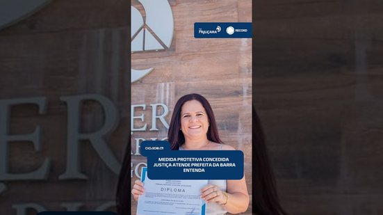 ⚖️ Justiça concede medida protetiva à prefeita da Barra de Santo Antônio | #CidadeAL