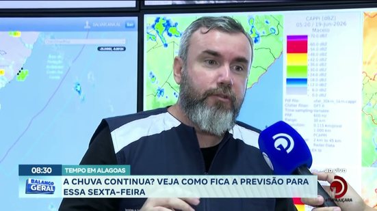 A chuva continua? Veja como fica a previsão para essa sexta-feira