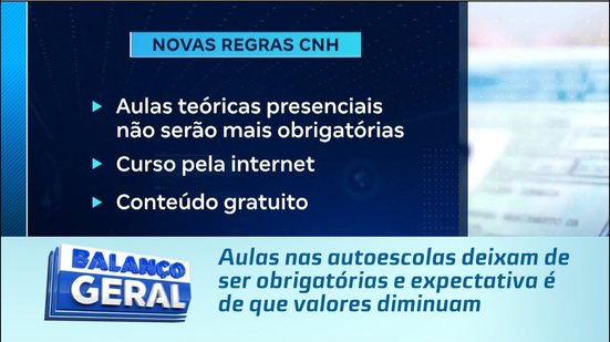 Aulas nas autoescolas deixam de ser obrigatórias e expectativa é de que valores diminuam