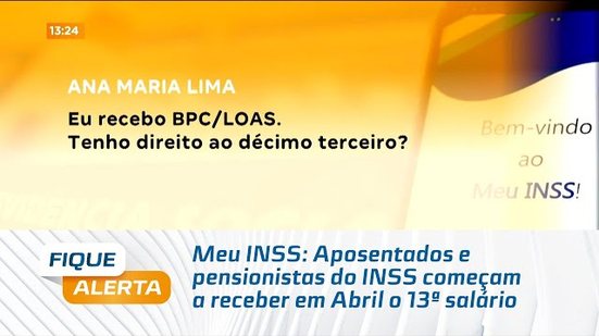 Meu INSS: Aposentados e pensionistas do INSS começam a receber em Abril o 13ª salário