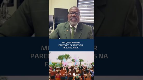 MP solicita proibição de som automotivo e circulação de veículos na praia #CidadeAL