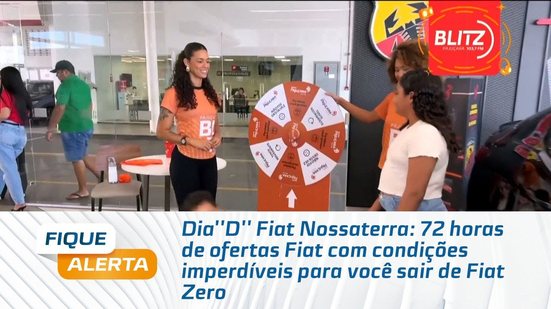 72 horas de ofertas Fiat com condições imperdíveis para você sair de Fiat Zero