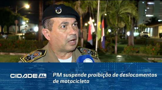 PM suspende proibição de deslocamentos de motocicleta para oficiais que vivem fora do estado