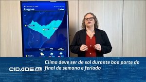 Clima deve ser de sol durante boa parte do final de semana e feriado