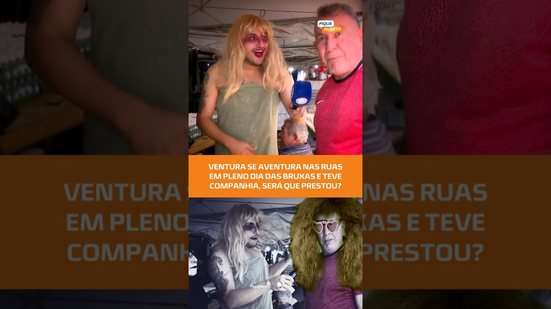 Wandinha e a Loira do Banheiro foram às ruas pra saber: você acredita em bruxas? #FiqueAlerta