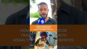 Homem usando parte de farda assalta padaria no Benedito Bentes #FiqueAlerta