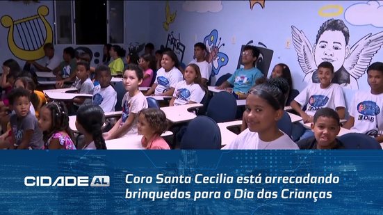 Coro Santa Cecilia está arrecadando brinquedos para o Dia das Crianças; saiba como participar