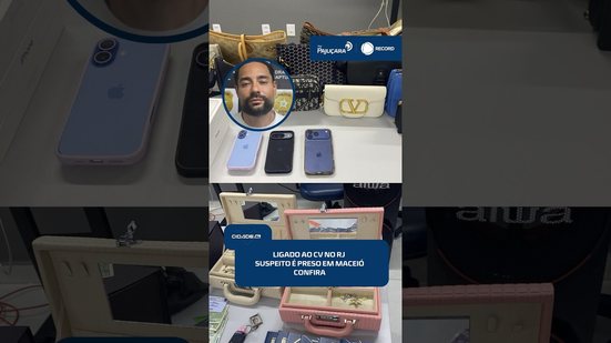 🚨 Homem apontado como integrante estratégico do CV no RJ é preso em Maceió #CidadeAL