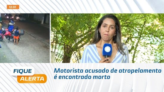 Motorista acusado de atropelamento é encontrado morto