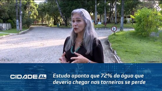 Estudo aponta que 72% da água que deveria chegar nas torneiras se perde em Maceió