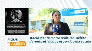 Adolescente morre após mal súbito durante atividade esportiva em escola