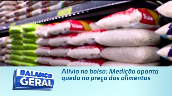 Alívio no bolso: Medição aponta queda no preço dos alimentos