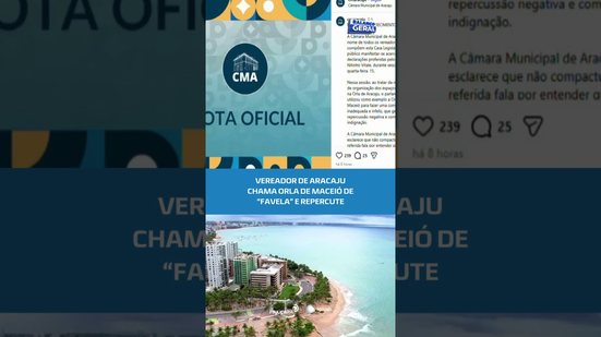 FALA INFELIZ: vereador critica orla de Maceió e autoridades reagem #BalançoGeralAL