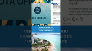 FALA INFELIZ: vereador critica orla de Maceió e autoridades reagem #BalançoGeralAL