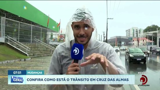 Confira como está o trânsito em Cruz das Almas