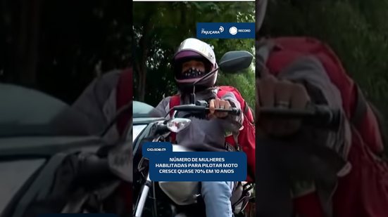 🚦 Número de motociclistas mulheres avança mais que o de homens em 10 anos | #CidadeAL