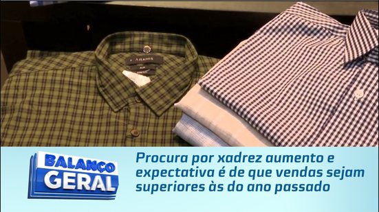 Procura por xadrez aumento e expectativa é de que vendas sejam superiores às do ano passado