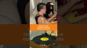 Vinil volta à moda e encanta nova geração #FiqueAlerta