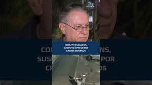 Histórico impressiona: preso tinha 27 registros por fraude e receptação #CidadeAL