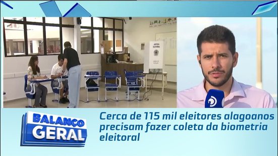 Cerca de 115 mil eleitores alagoanos precisam fazer coleta da biometria eleitoral
