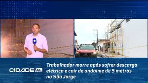 Trabalhador morre após sofrer descarga elétrica e cair de andaime de 5 metros no São Jorge
