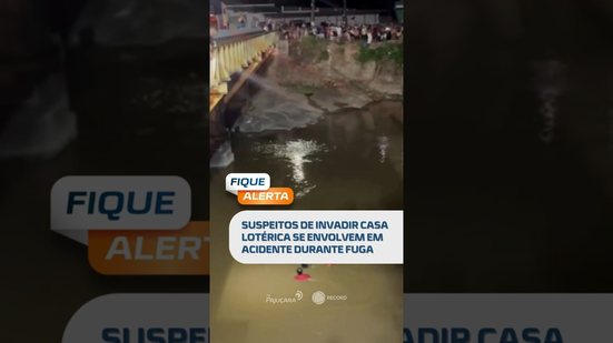 Suspeitos de invasão se envolvem em acidente com vítima fatal #FiqueAlerta