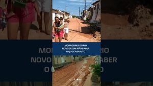 Rua no Rio Novo segue sem pavimentação #CidadeAL
