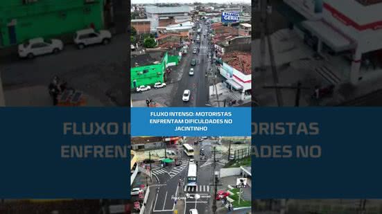 Atualizações na via causam trânsito intenso no Jacintinho e motoristas reclamam #BalançoGeralAL