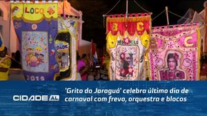 'Grito do Jaraguá' celebra último dia de carnaval com frevo, orquestra e blocos