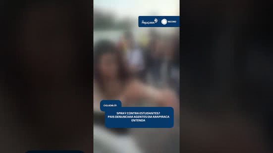 ⚠️ Confusão em Arapiraca: pais acusam agentes de usar spray de pimenta contra estudantes | #CidadeAL