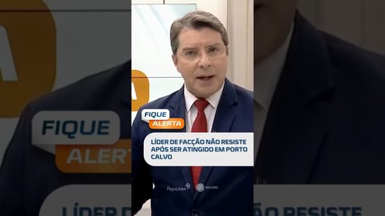 DESTAQUE: Líder de facção não resiste após ser atingido em Porto Calvo  #FiqueAlerta