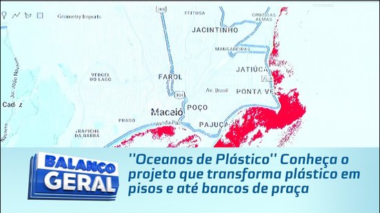 ''Oceanos de Plástico'' Conheça o projeto que transforma plástico em pisos e até bancos de praça
