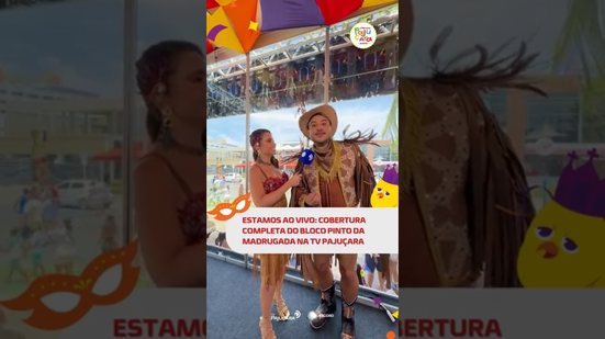 🎥 AO VIVO: cobertura completa do bloco Pinto da Madrugada #CarnavalPajuçara #PintoDaMadrugada