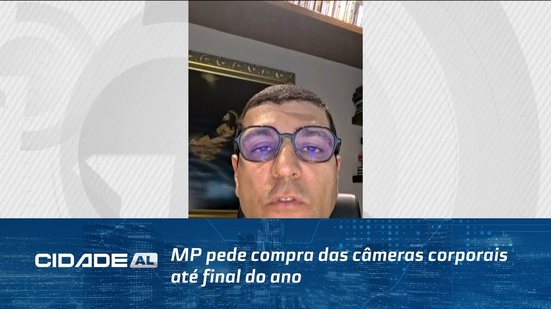 MP pede compra das câmeras corporais até final do ano; uso deve começar em 2026