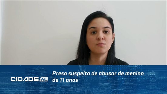 Preso suspeito de abusar de menino de 11 anos