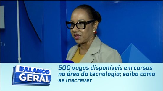 500 vagas disponíveis em cursos na área da tecnologia; saiba como se inscrever
