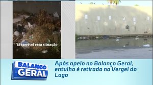 Após apelo no Balanço Geral, entulho é retirado no Vergel do Lago