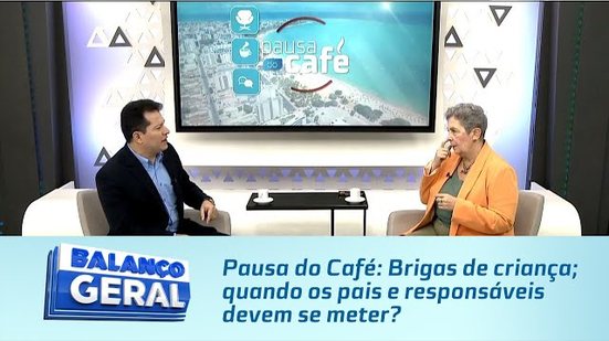 Pausa do Café: Brigas de criança; quando os pais e responsáveis devem se meter?