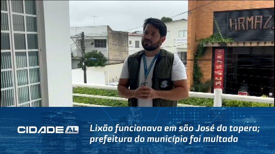 Crime Ambiental: Lixão funcionava em São José da Tapera; prefeitura do município foi multada