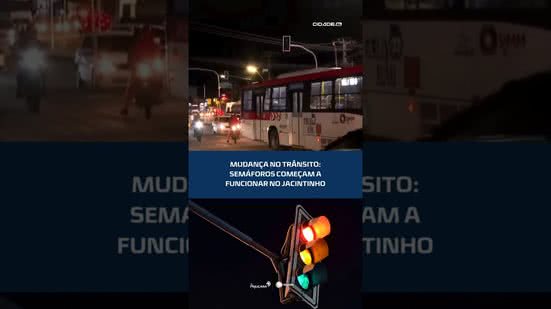 🚦Jacintinho terá semáforos em funcionamento a partir de domingo #CIdadeAL