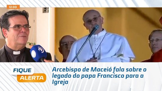 Arquidiocese de Maceió irá realizar missa em memória ao papa na catedral