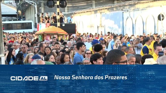 Procissão da Padroeira reúne multidão no centro de Maceió em demonstração de fé e tradição