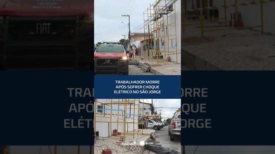 Pintor morre eletrocutado durante serviço no bairro do São Jorge #CidadeAL