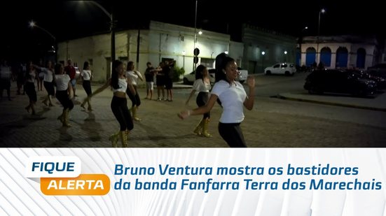 Bruno Ventura mostra os bastidores da banda Fanfarra Terra dos Marechais