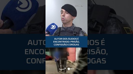Autor dos áudios é preso, confessa e polícia encontra drogas em casa #CidadeAL